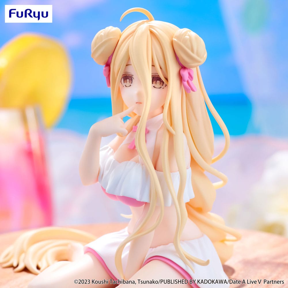 Date A Live V Noodle Stopper PVC Statue Mukuro Hoshimiya Swimsuit Ver. 13 cm Prizefiguren Yokina