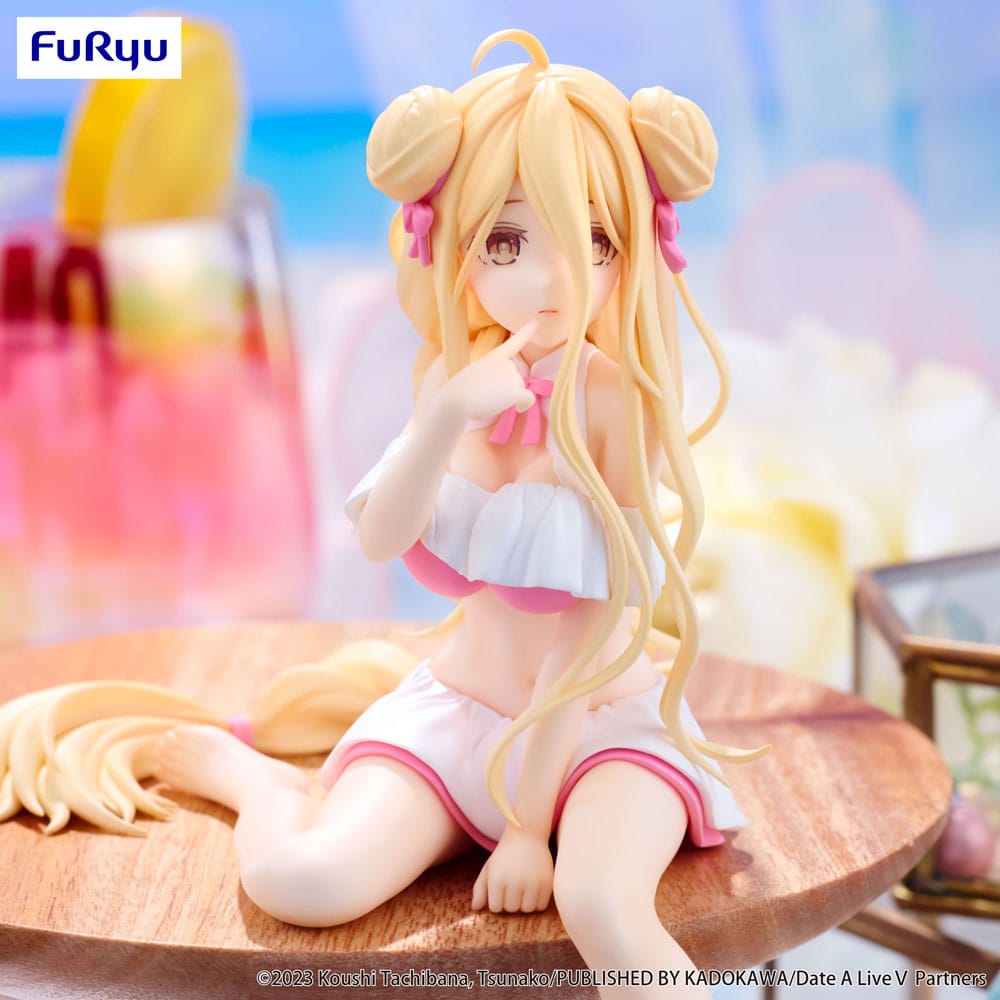 Date A Live V Noodle Stopper PVC Statue Mukuro Hoshimiya Swimsuit Ver. 13 cm Prizefiguren Yokina