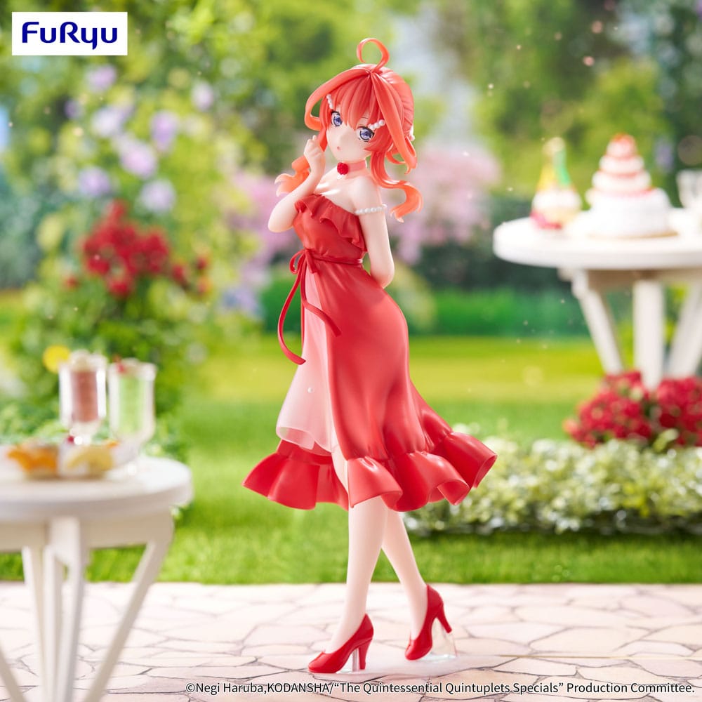 The Quintessential Quintuplets Specials Trio-Try-iT PVC Statue Itsuki Nakano Pastel Dress Ver. 22 cm Prizefiguren Yokina