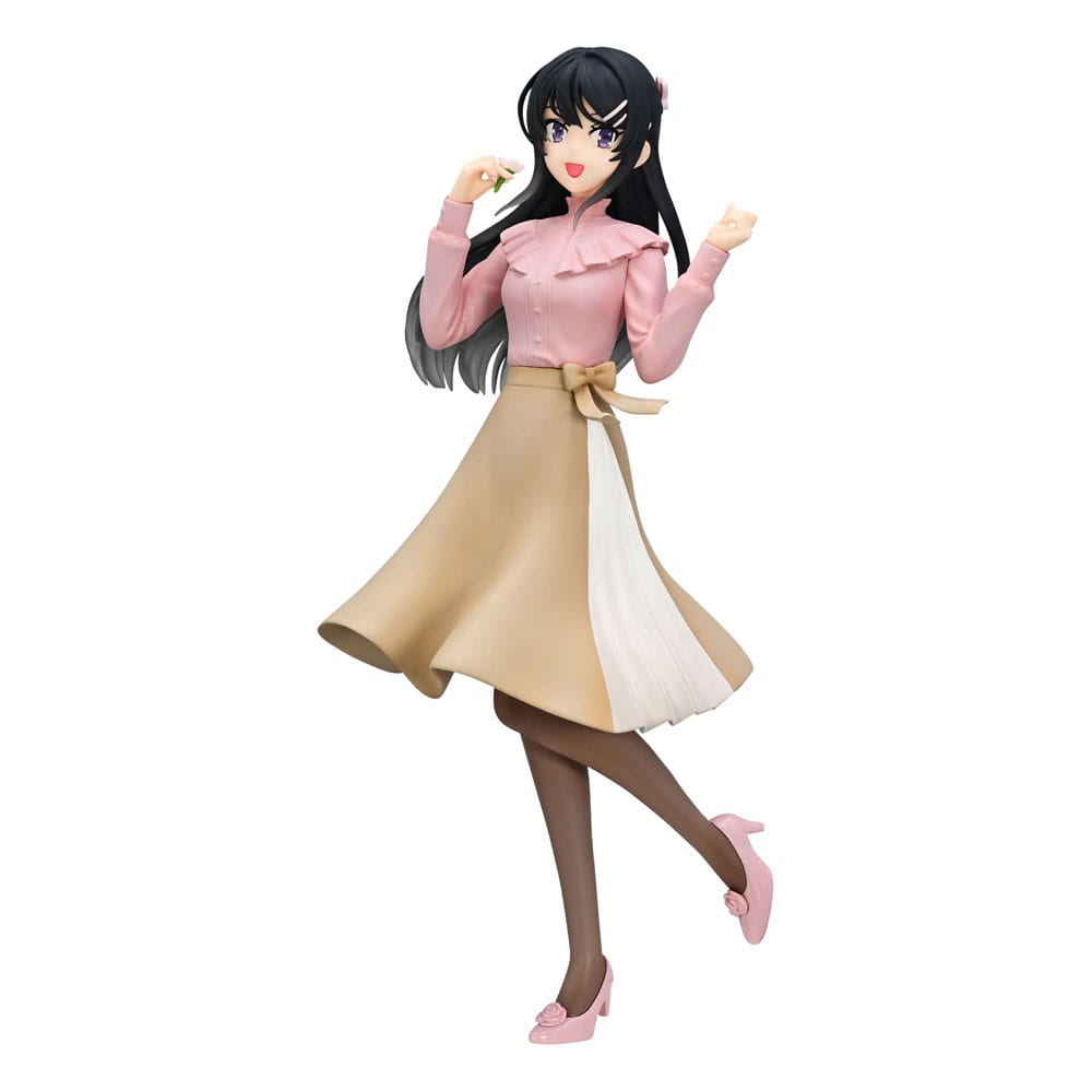 Rascal Does Not Dream of Bunny Girl Senpai Trio-Try-iT PVC Statue Mai Sakurajima Spring Outfit Ver. 21 cm Prizefiguren Yokina