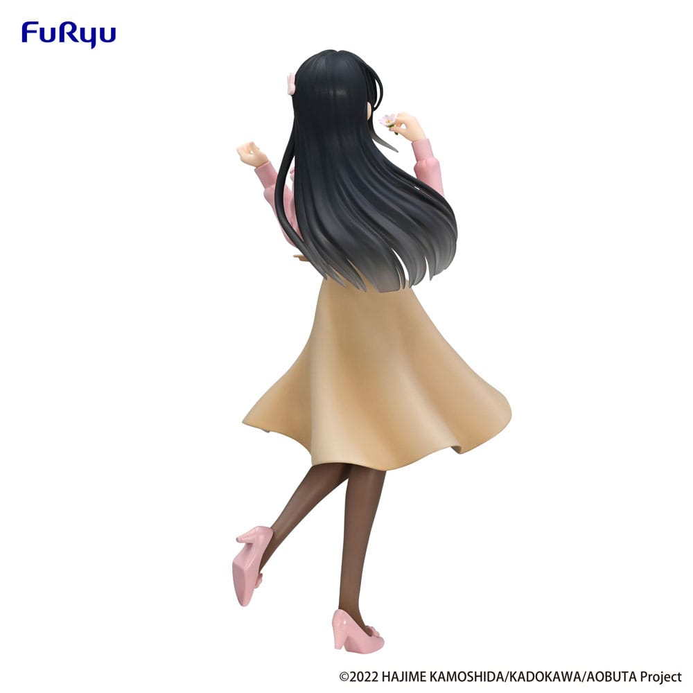 Rascal Does Not Dream of Bunny Girl Senpai Trio-Try-iT PVC Statue Mai Sakurajima Spring Outfit Ver. 21 cm Prizefiguren Yokina