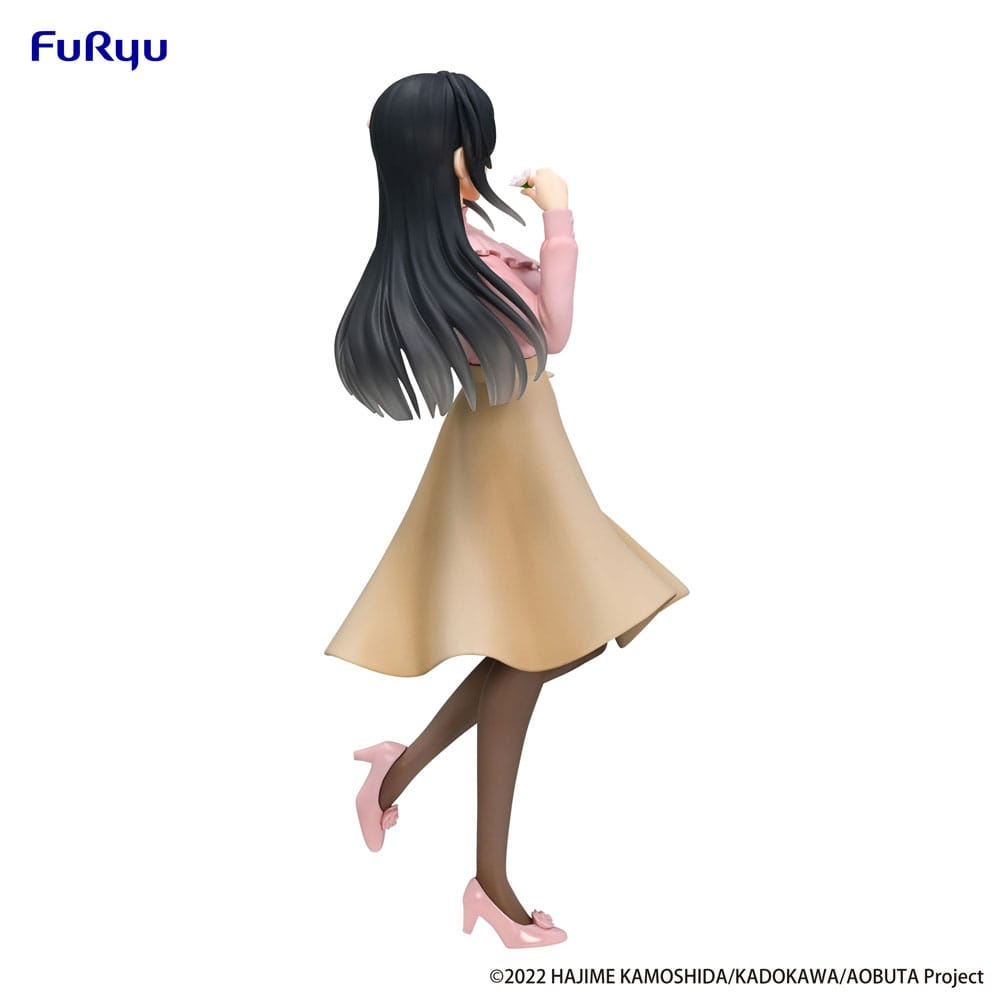 Rascal Does Not Dream of Bunny Girl Senpai Trio-Try-iT PVC Statue Mai Sakurajima Spring Outfit Ver. 21 cm Prizefiguren Yokina