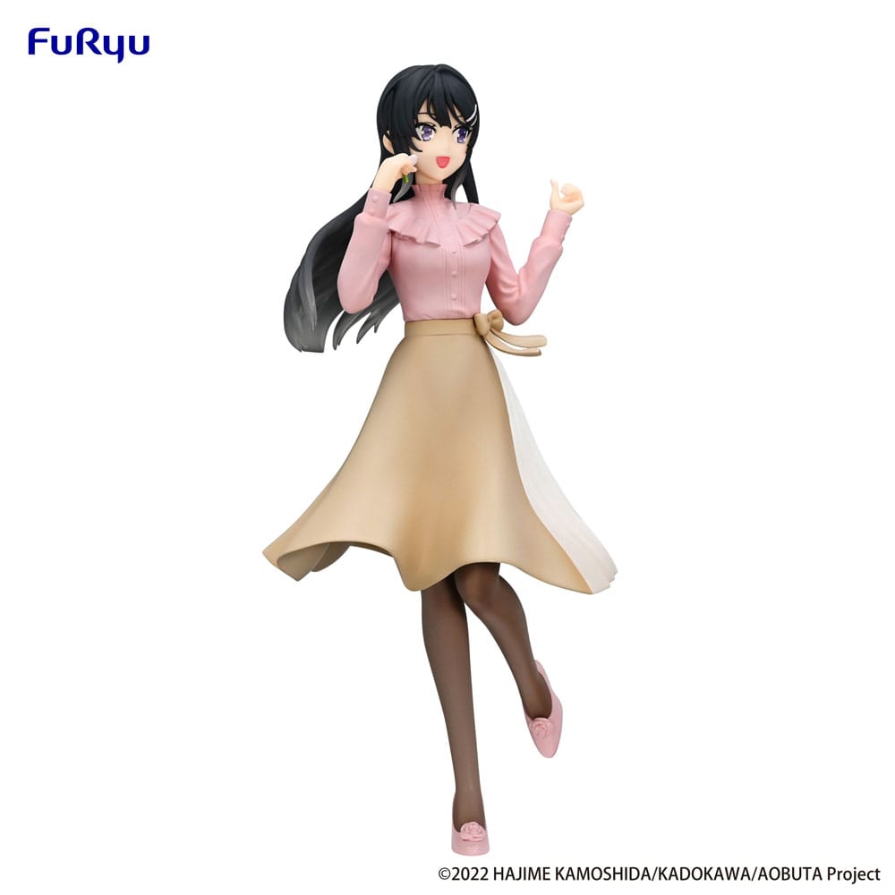 Rascal Does Not Dream of Bunny Girl Senpai Trio-Try-iT PVC Statue Mai Sakurajima Spring Outfit Ver. 21 cm Prizefiguren Yokina