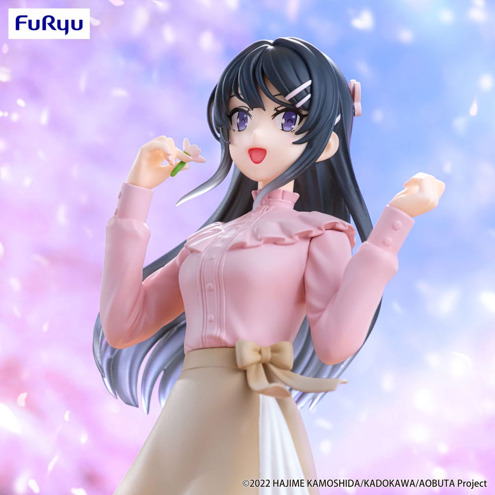 Rascal Does Not Dream of Bunny Girl Senpai Trio-Try-iT PVC Statue Mai Sakurajima Spring Outfit Ver. 21 cm Prizefiguren Yokina