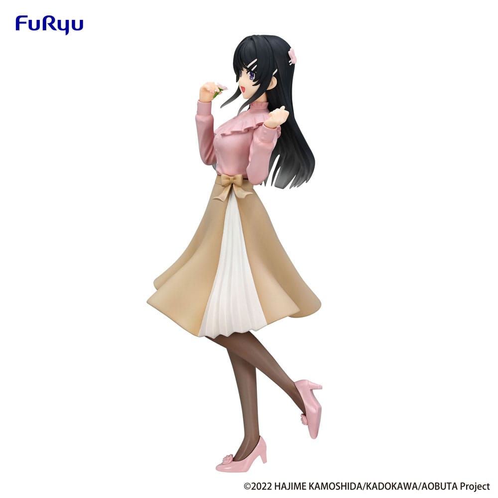 Rascal Does Not Dream of Bunny Girl Senpai Trio-Try-iT PVC Statue Mai Sakurajima Spring Outfit Ver. 21 cm Prizefiguren Yokina