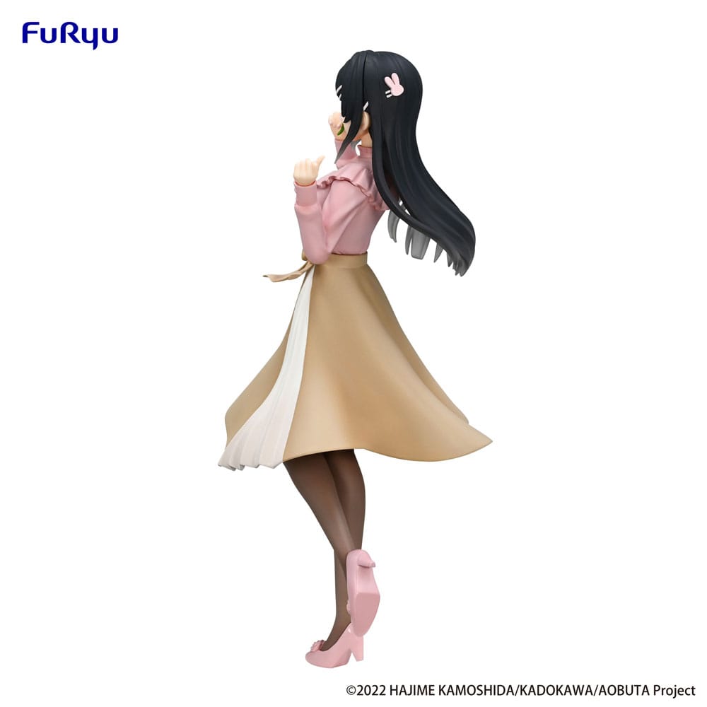 Rascal Does Not Dream of Bunny Girl Senpai Trio-Try-iT PVC Statue Mai Sakurajima Spring Outfit Ver. 21 cm Prizefiguren Yokina