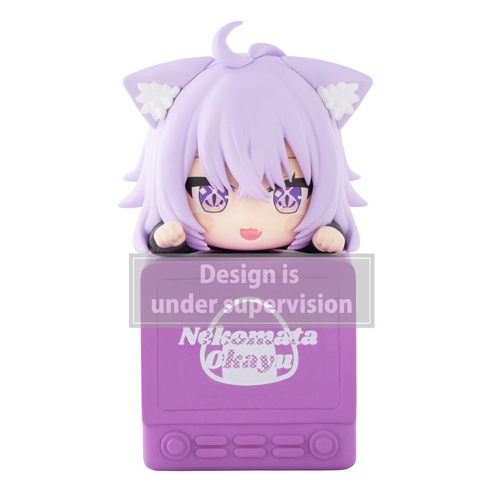 Hololive Production Hikkake PVC Statue Nekomata Okayu 10 cm Prizefiguren Yokina