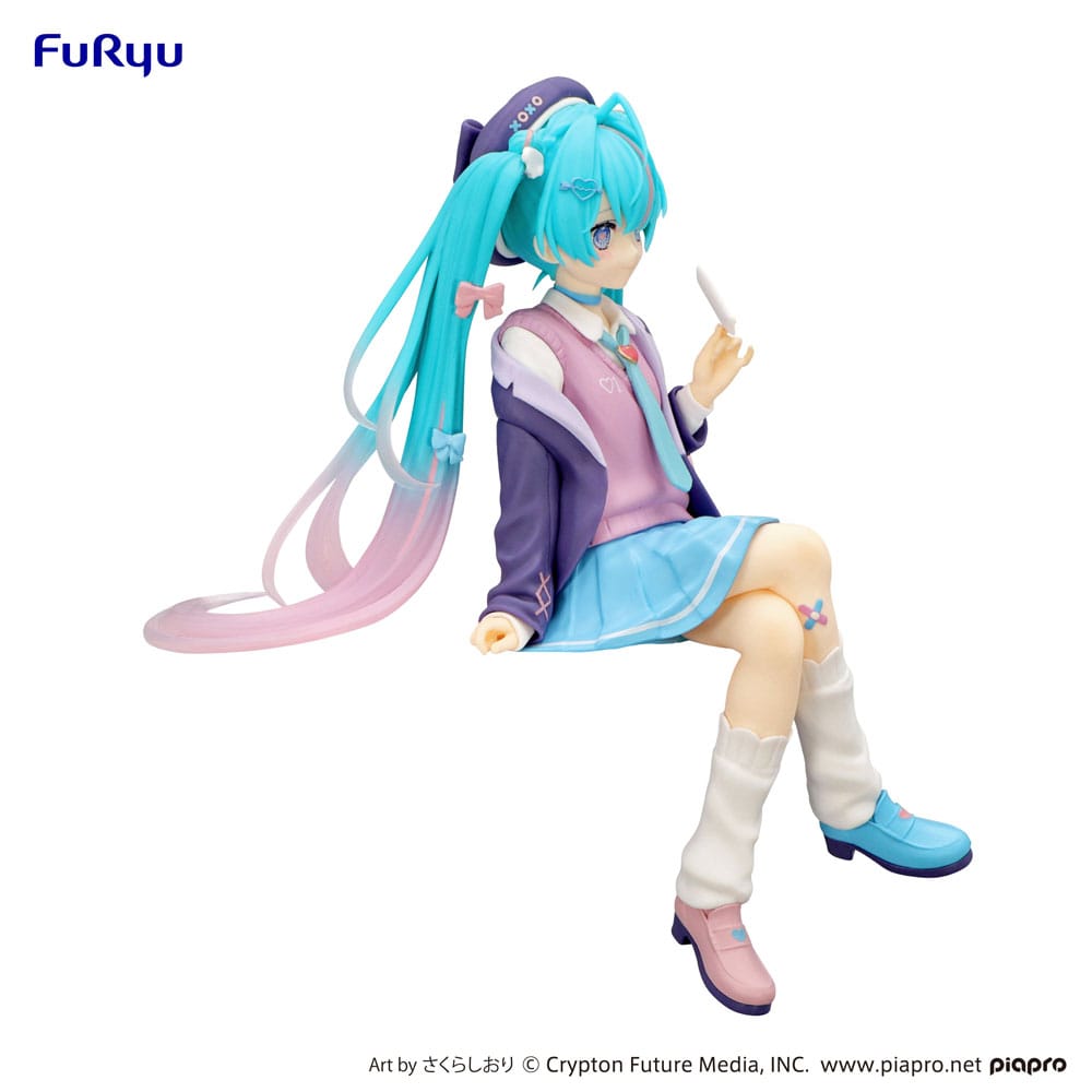 Hatsune Miku Noodle Stopper PVC Statue Hatsune Miku Love Blazer Navy Color Ver. 14 cm Prizefiguren Yokina