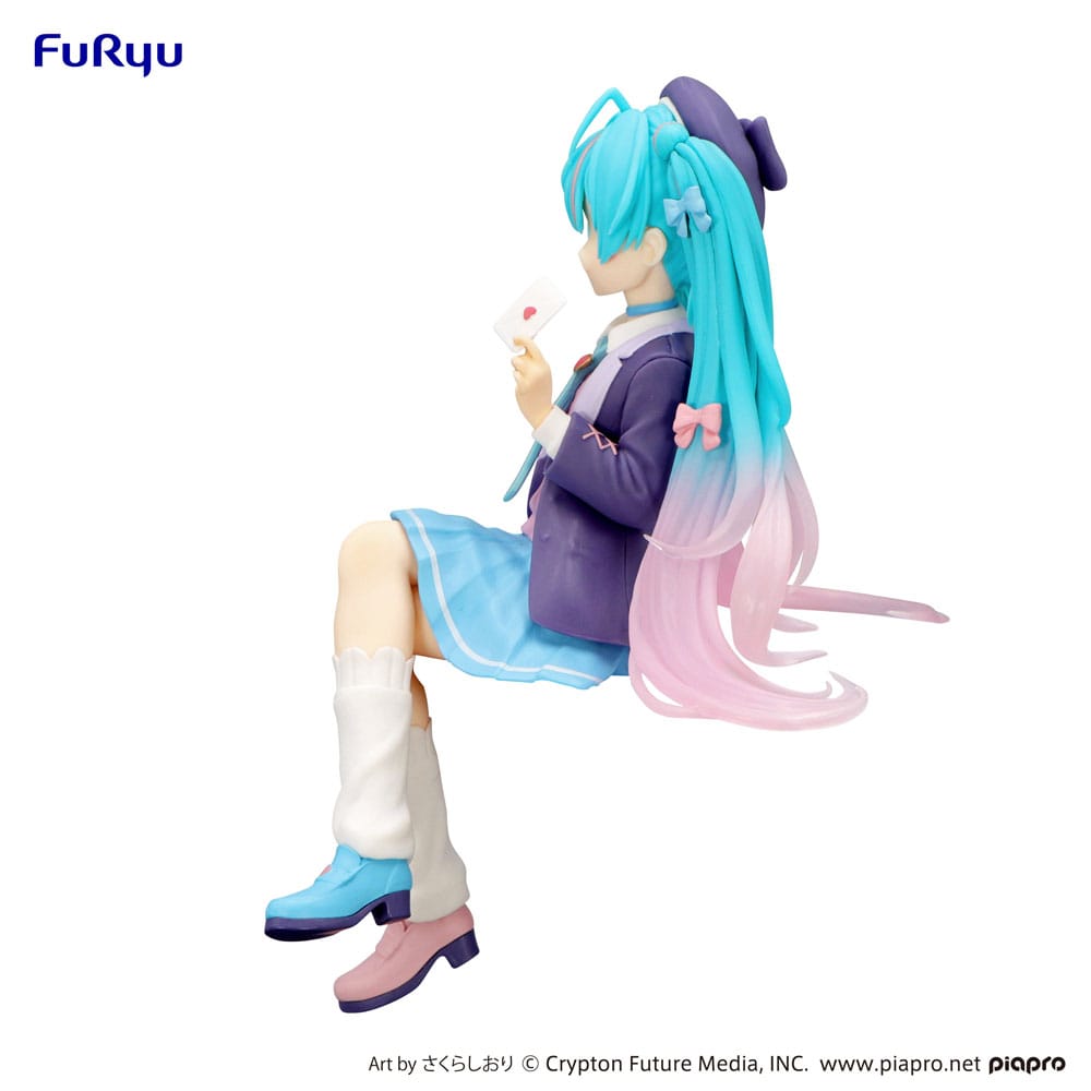 Hatsune Miku Noodle Stopper PVC Statue Hatsune Miku Love Blazer Navy Color Ver. 14 cm Prizefiguren Yokina