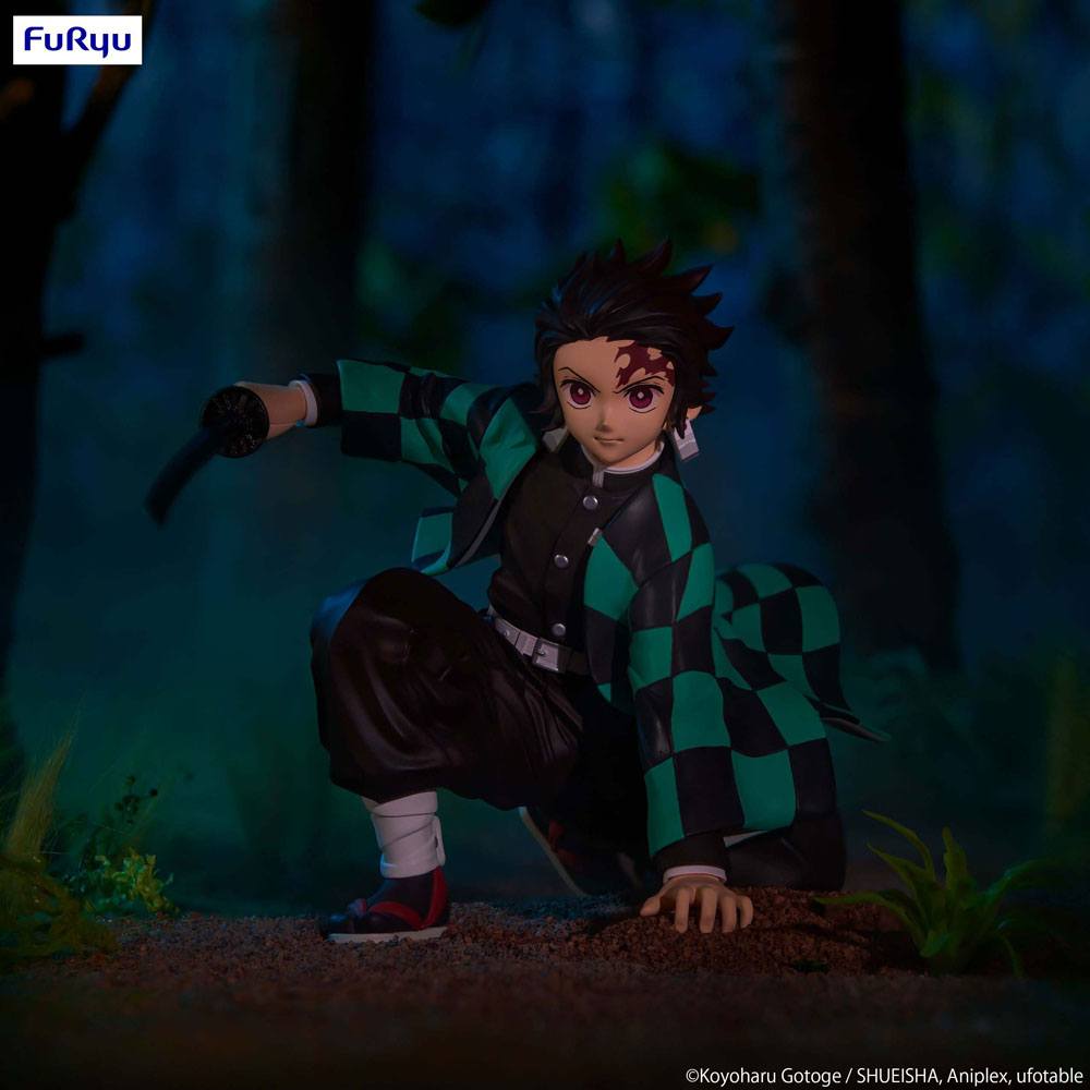 Demon Slayer: Kimetsu no Yaiba Noodle Stopper PVC Statue Kamado Tanjiro 13 cm Prizefiguren Yokina