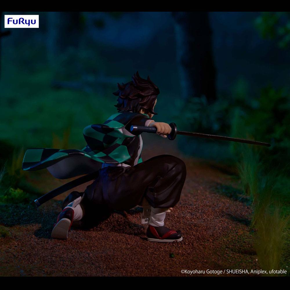 Demon Slayer: Kimetsu no Yaiba Noodle Stopper PVC Statue Kamado Tanjiro 13 cm Prizefiguren Yokina