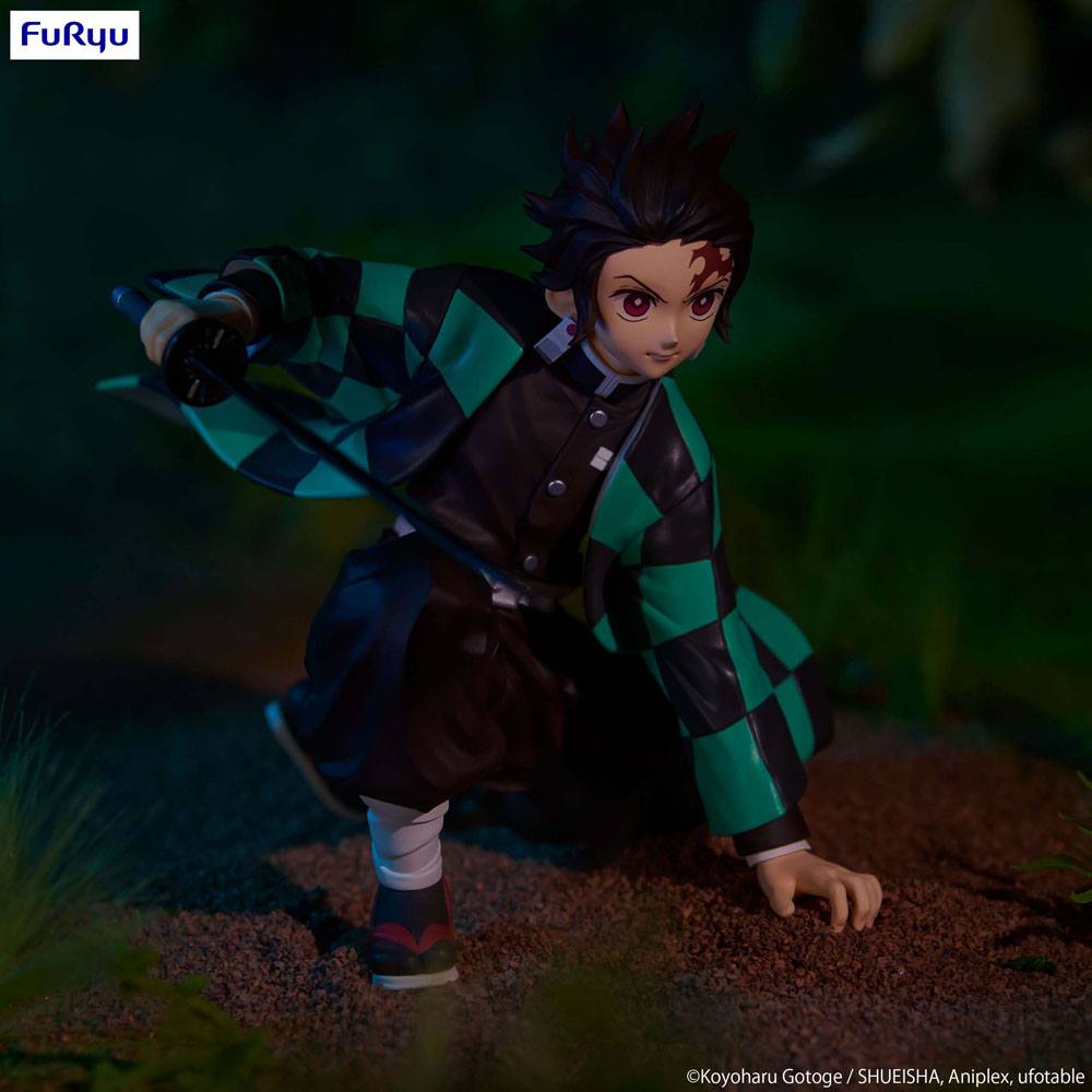 Demon Slayer: Kimetsu no Yaiba Noodle Stopper PVC Statue Kamado Tanjiro 13 cm Prizefiguren Yokina