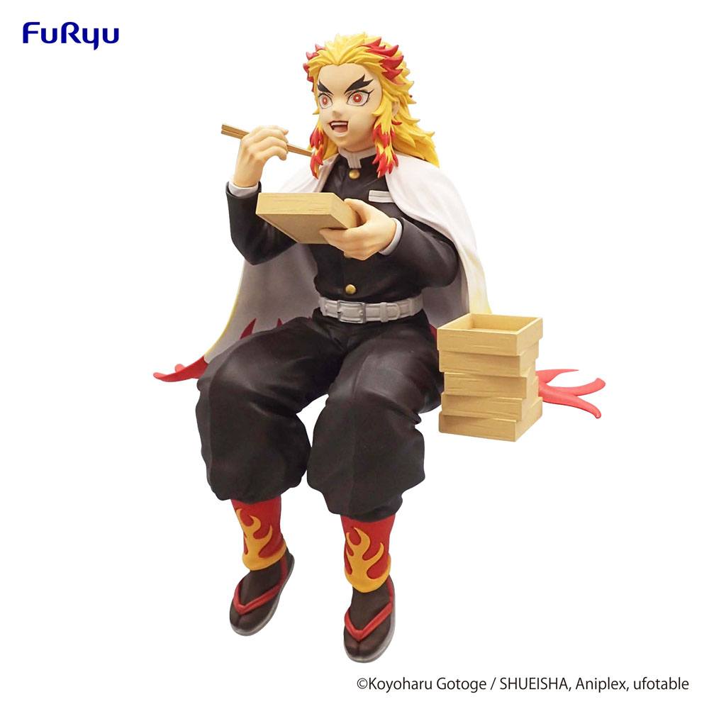 Demon Slayer: Kimetsu no Yaiba Noodle Stopper PVC Statue Rengoku Kyojuro 14 cm Prizefiguren Yokina