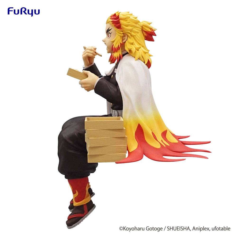Demon Slayer: Kimetsu no Yaiba Noodle Stopper PVC Statue Rengoku Kyojuro 14 cm Prizefiguren Yokina