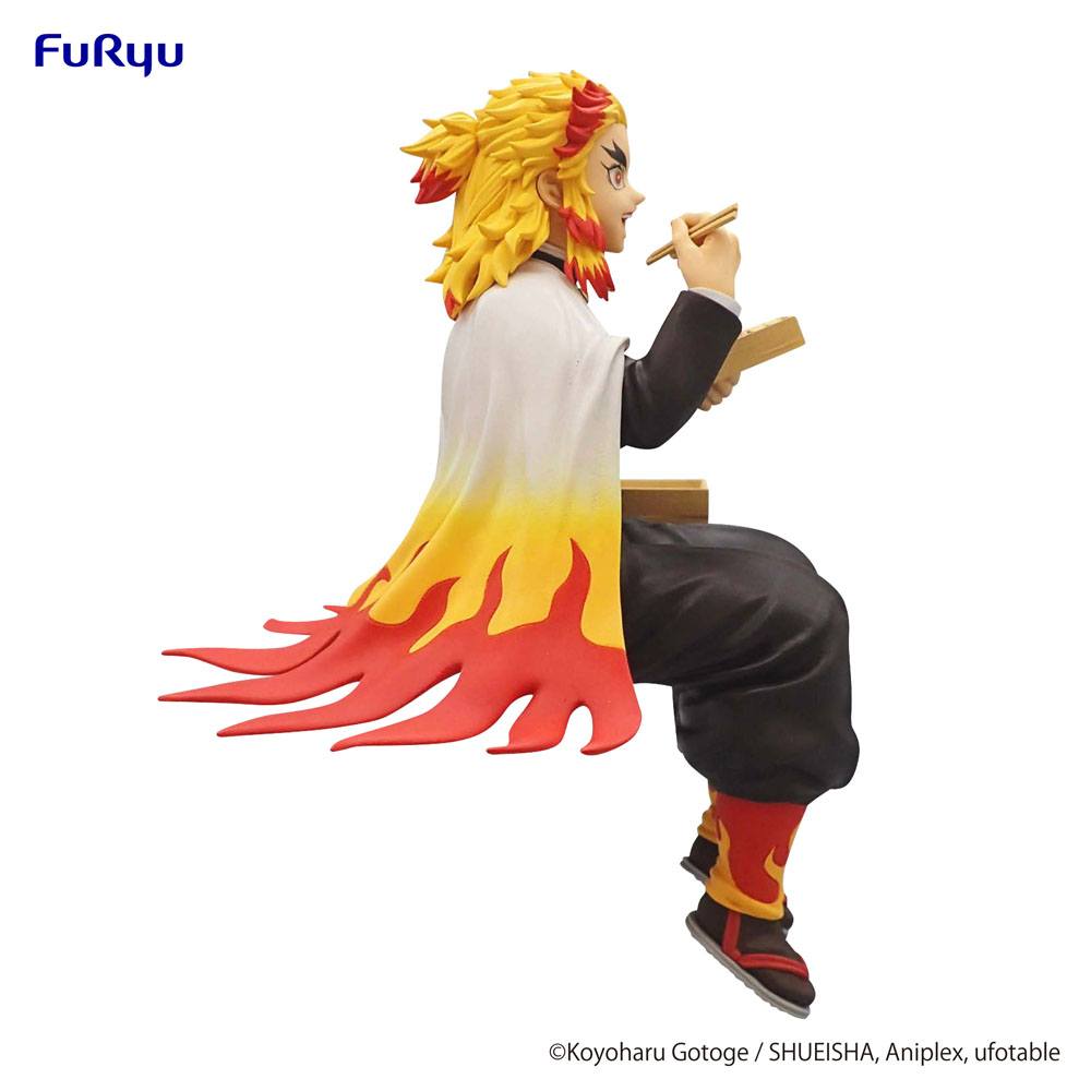 Demon Slayer: Kimetsu no Yaiba Noodle Stopper PVC Statue Rengoku Kyojuro 14 cm Prizefiguren Yokina