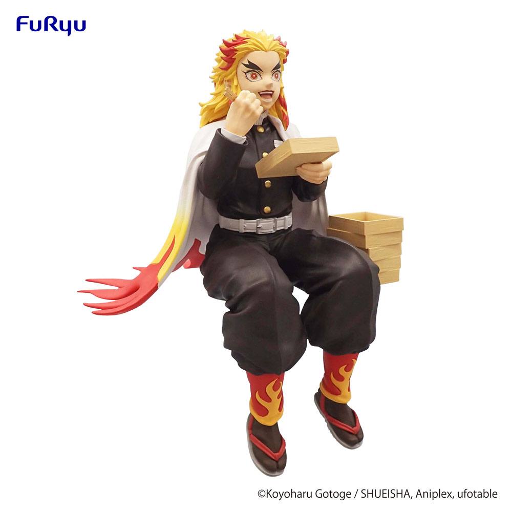 Demon Slayer: Kimetsu no Yaiba Noodle Stopper PVC Statue Rengoku Kyojuro 14 cm Prizefiguren Yokina