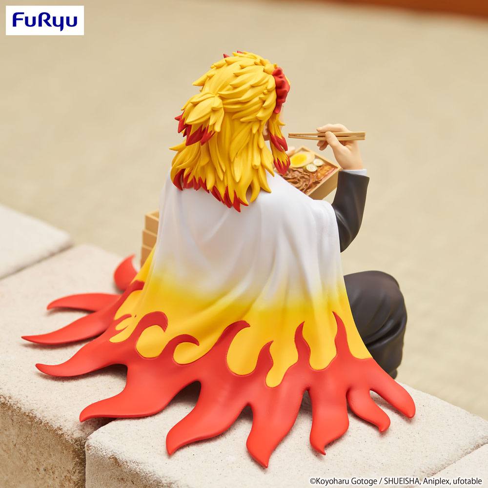 Demon Slayer: Kimetsu no Yaiba Noodle Stopper PVC Statue Rengoku Kyojuro 14 cm Prizefiguren Yokina