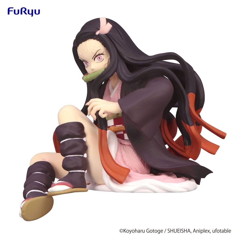 Demon Slayer: Kimetsu no Yaiba Noodle Stopper PVC Statue Kamado Nezuko 10 cm Prizefiguren Yokina