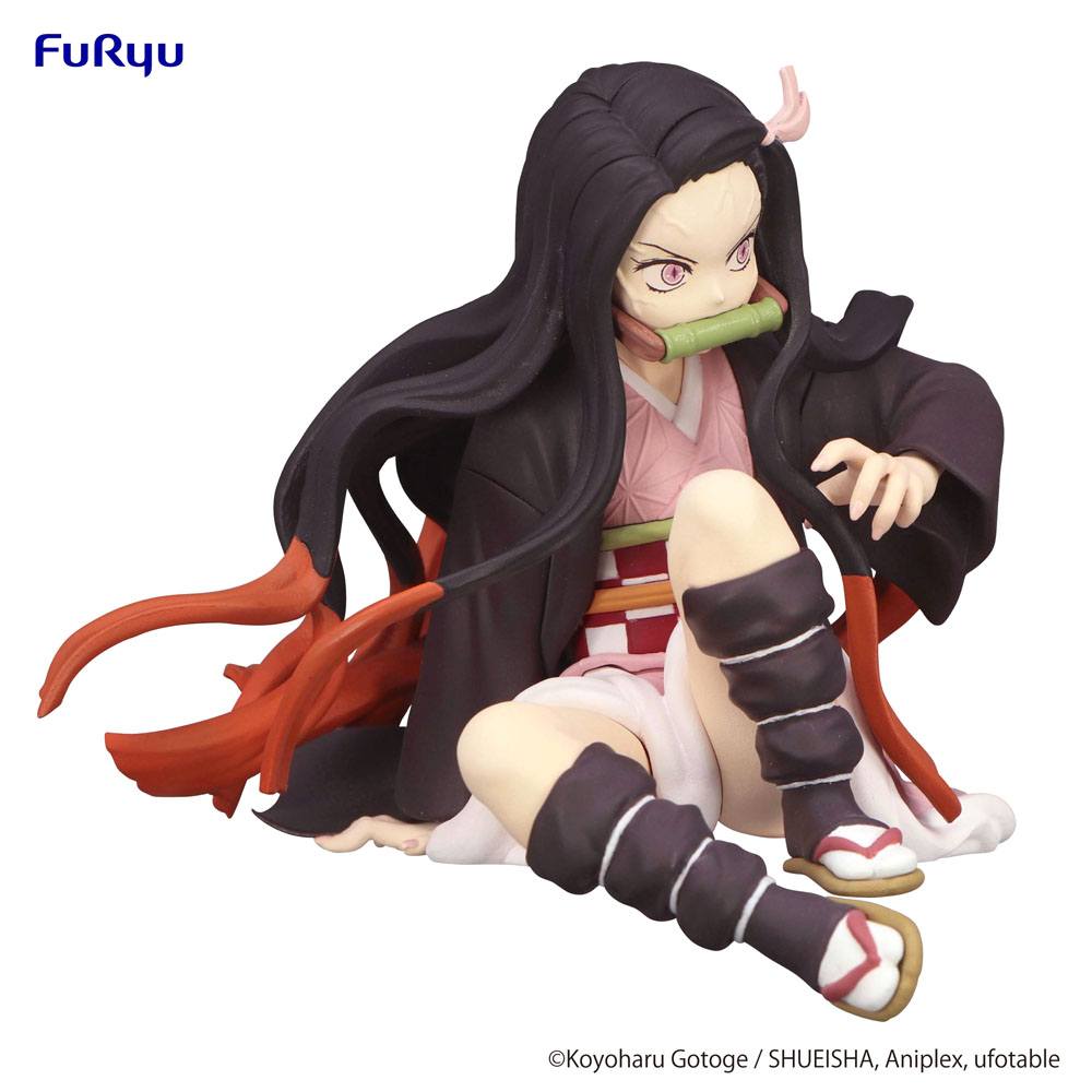 Demon Slayer: Kimetsu no Yaiba Noodle Stopper PVC Statue Kamado Nezuko 10 cm Prizefiguren Yokina