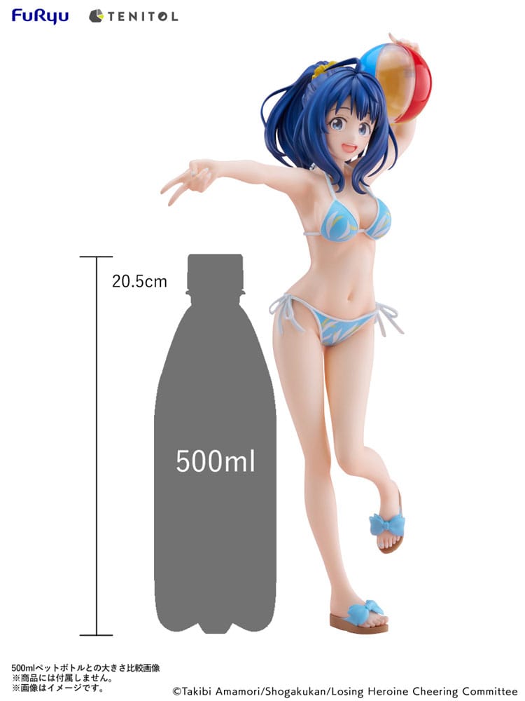 Makeine: Too Many Losing Heroines! Tenitol Tall PVC Statue Anna Yanami 31 cm Prizefiguren Yokina
