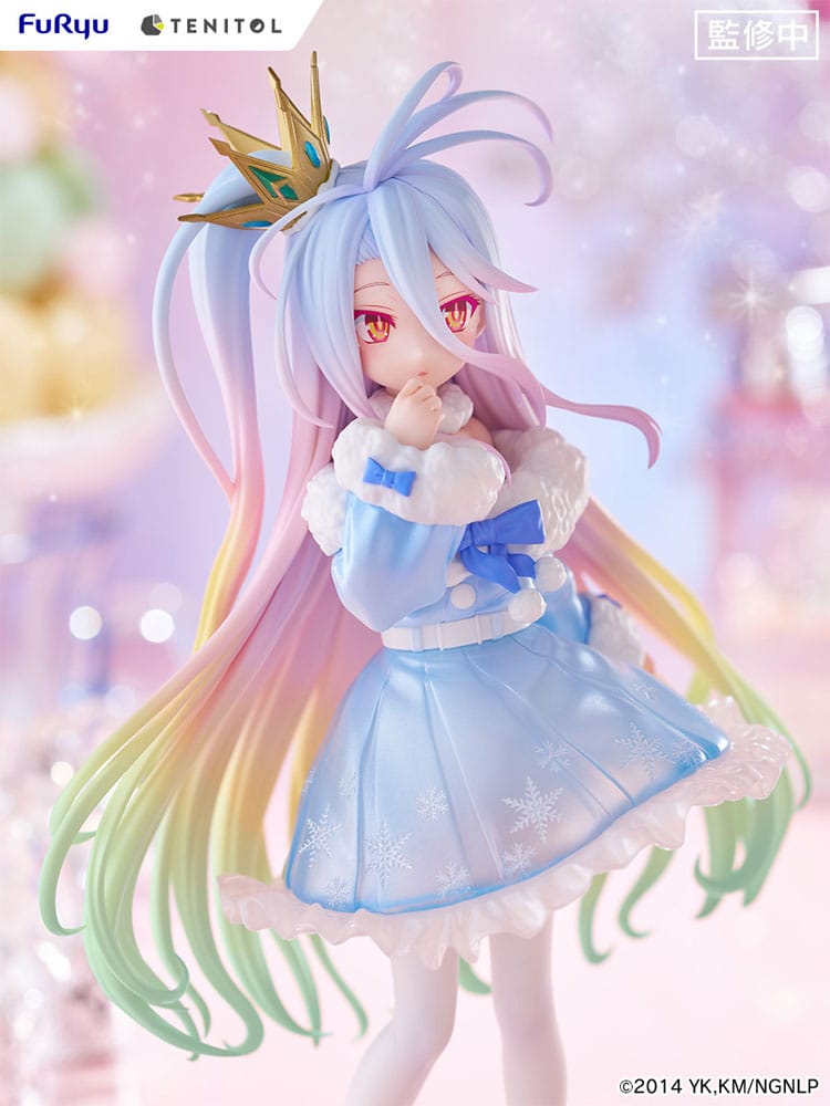 No Game No Life Tenitol PVC Statue Shiro 21 cm Prizefiguren Yokina