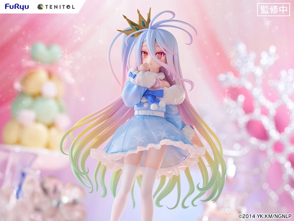 No Game No Life Tenitol PVC Statue Shiro 21 cm Prizefiguren Yokina