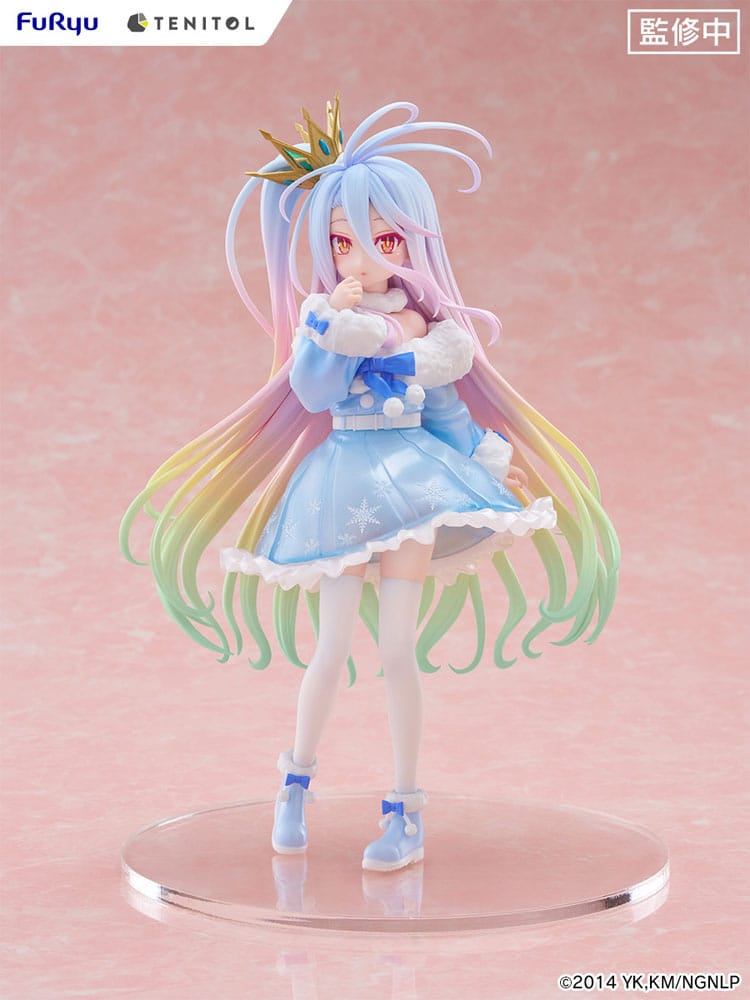 No Game No Life Tenitol PVC Statue Shiro 21 cm Prizefiguren Yokina