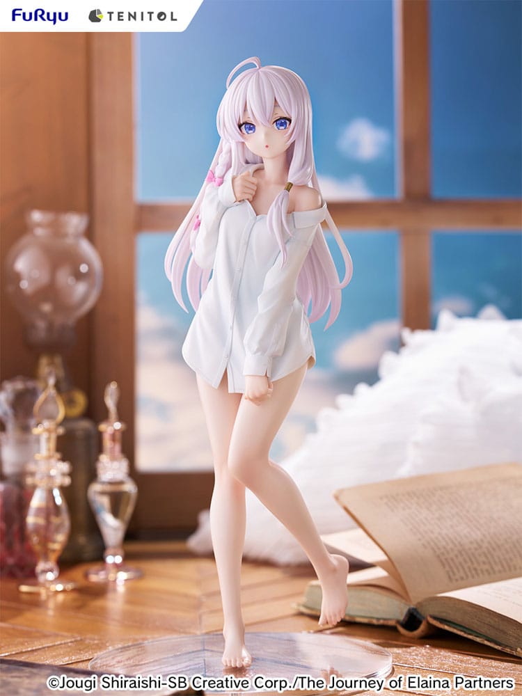 Wandering Witch: The Journey of Elaina Tenitol Tall PVC Statue Elania Shirt Ver. 30 cm Prizefiguren Yokina