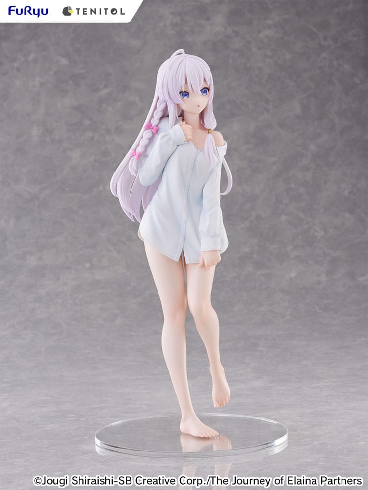 Wandering Witch: The Journey of Elaina Tenitol Tall PVC Statue Elania Shirt Ver. 30 cm Prizefiguren Yokina