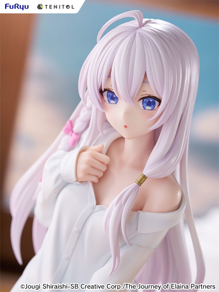 Wandering Witch: The Journey of Elaina Tenitol Tall PVC Statue Elania Shirt Ver. 30 cm Prizefiguren Yokina