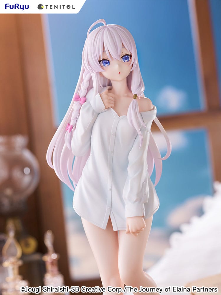 Wandering Witch: The Journey of Elaina Tenitol Tall PVC Statue Elania Shirt Ver. 30 cm Prizefiguren Yokina