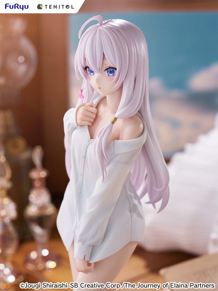 Wandering Witch: The Journey of Elaina Tenitol Tall PVC Statue Elania Shirt Ver. 30 cm Prizefiguren Yokina