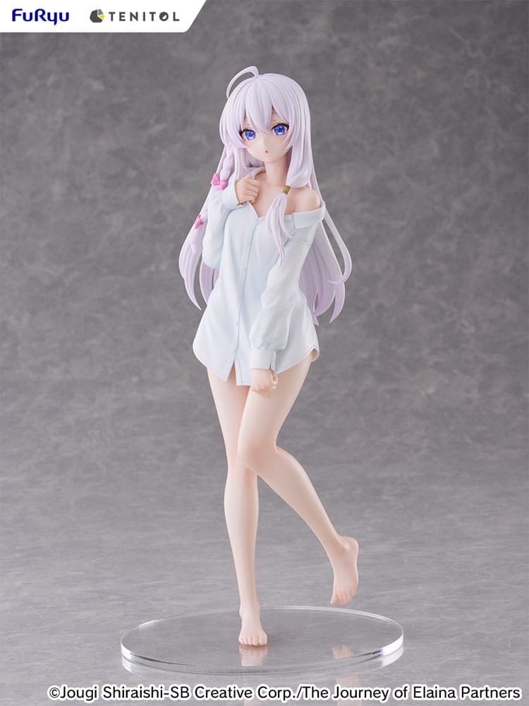 Wandering Witch: The Journey of Elaina Tenitol Tall PVC Statue Elania Shirt Ver. 30 cm Prizefiguren Yokina