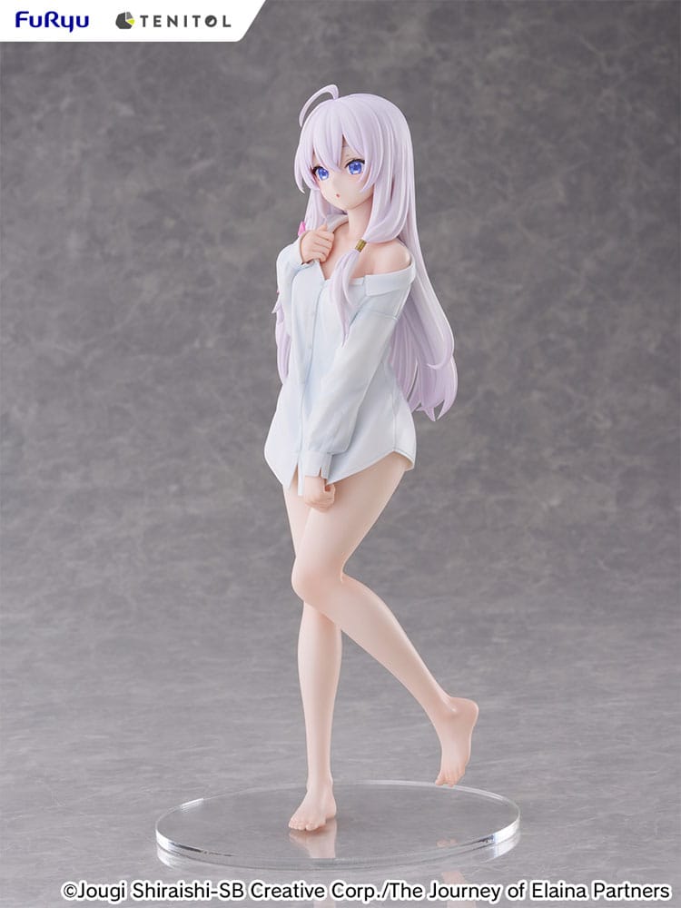 Wandering Witch: The Journey of Elaina Tenitol Tall PVC Statue Elania Shirt Ver. 30 cm Prizefiguren Yokina