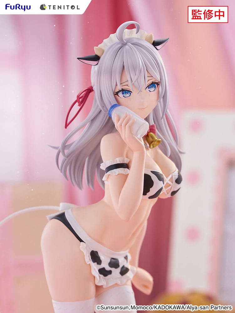 Alya Sometimes Hides Her Feelings in Russian Tenitol Tall PVC Statue Alya Cow Costume Ver. 29 cm Prizefiguren Yokina