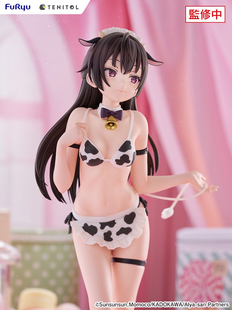 Alya Sometimes Hides Her Feelings in Russian Tenitol Tall PVC Statue Yuki Suo Cow Costume Ver. 28 cm Prizefiguren Yokina