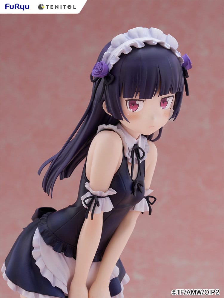 Ore no Imouto ga Konna ni Kawaii Wake ga Nai. Tenitol Tall PVC Statue Kuroneko swimsuits maid Ver. 27 cm Prizefiguren Yokina