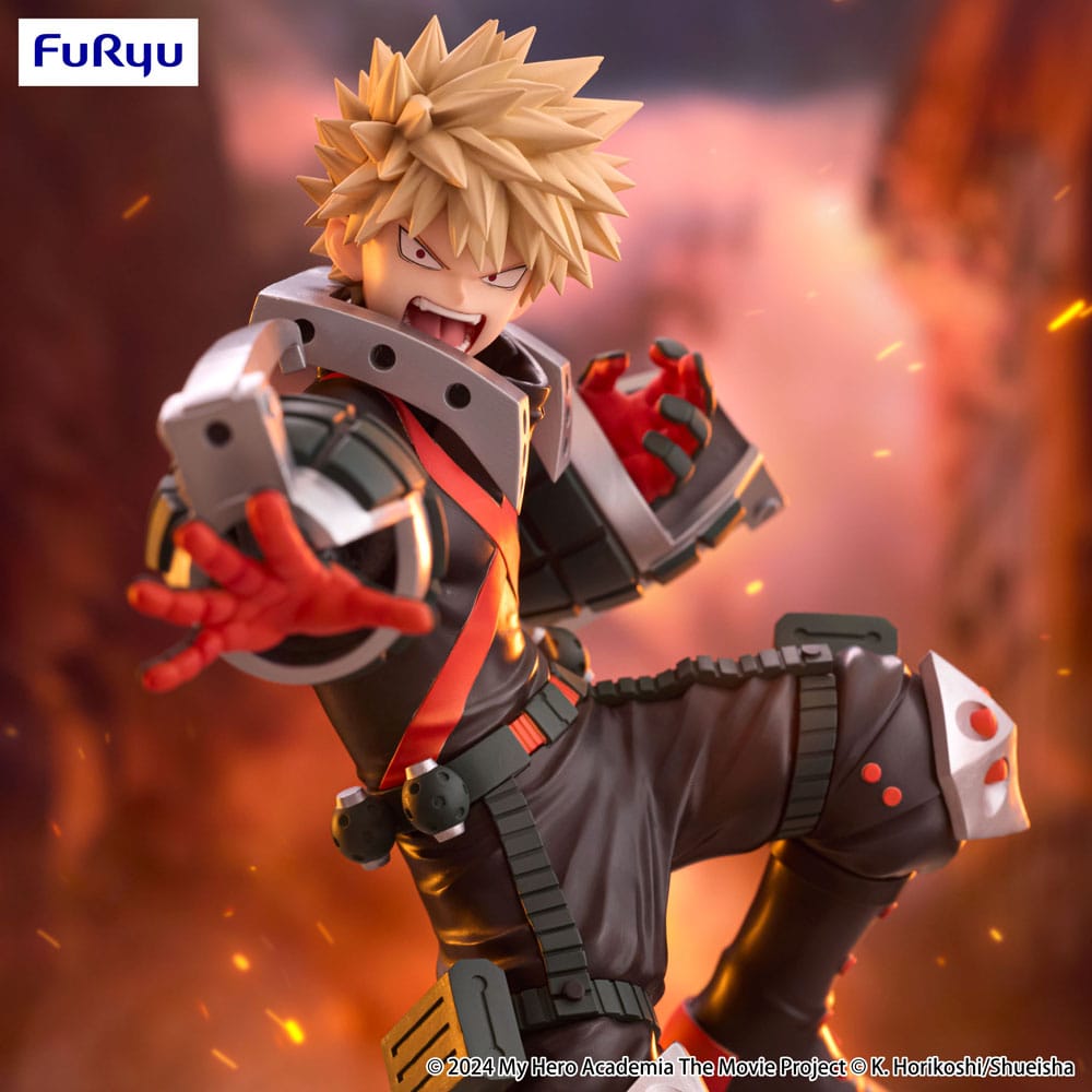 My Hero Academia: You're Next Trio-Try-iT PVC Statue Katsuki Bakugo 21 cm Prizefiguren Yokina