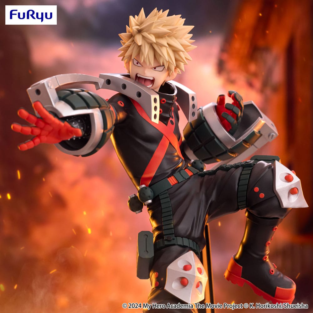 My Hero Academia: You're Next Trio-Try-iT PVC Statue Katsuki Bakugo 21 cm Prizefiguren Yokina