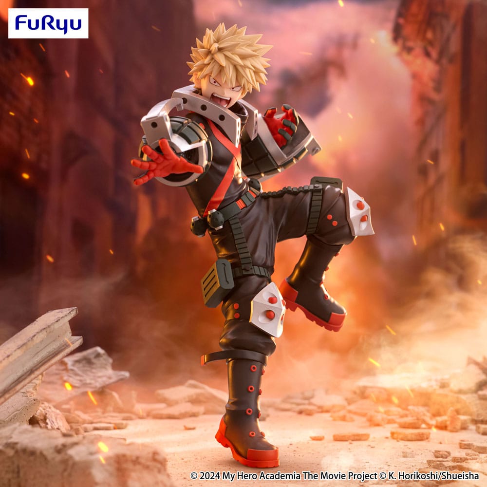 My Hero Academia: You're Next Trio-Try-iT PVC Statue Katsuki Bakugo 21 cm Prizefiguren Yokina