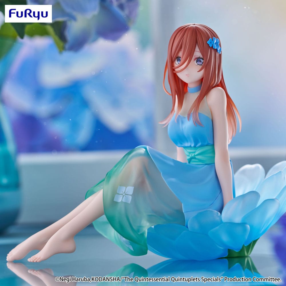 The Quintessential Quintuplets Specials Bloo-me! PVC Statue Nakano Miku 11 cm Prizefiguren Yokina