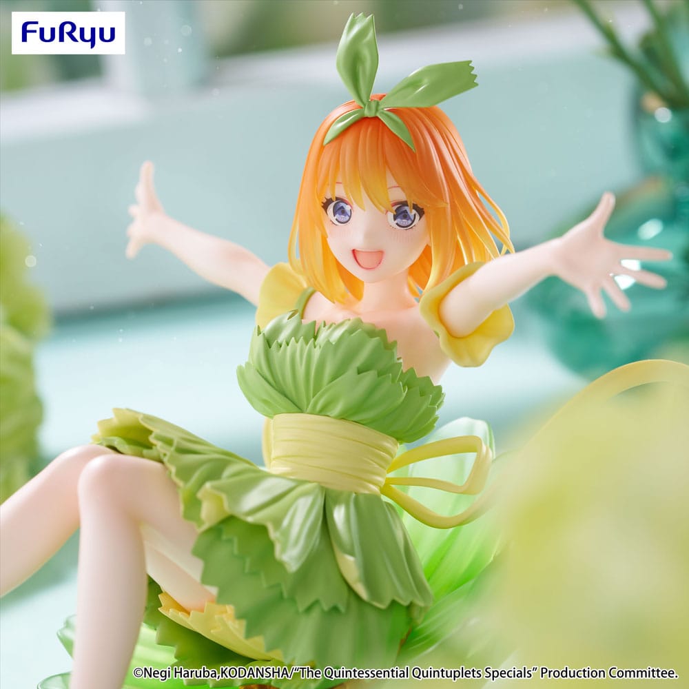 The Quintessential Quintuplets Specials Bloo-me! PVC Statue Nakano Yotsuba 11 cm Prizefiguren Yokina