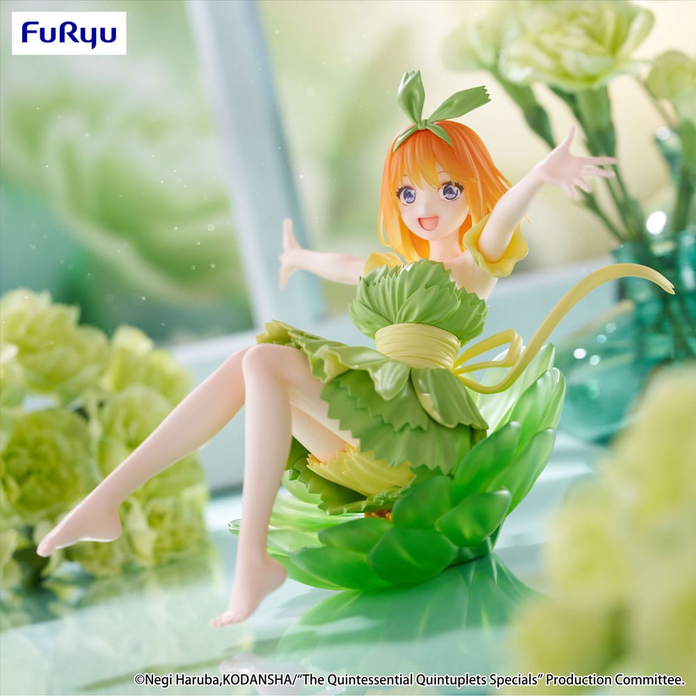 The Quintessential Quintuplets Specials Bloo-me! PVC Statue Nakano Yotsuba 11 cm Prizefiguren Yokina