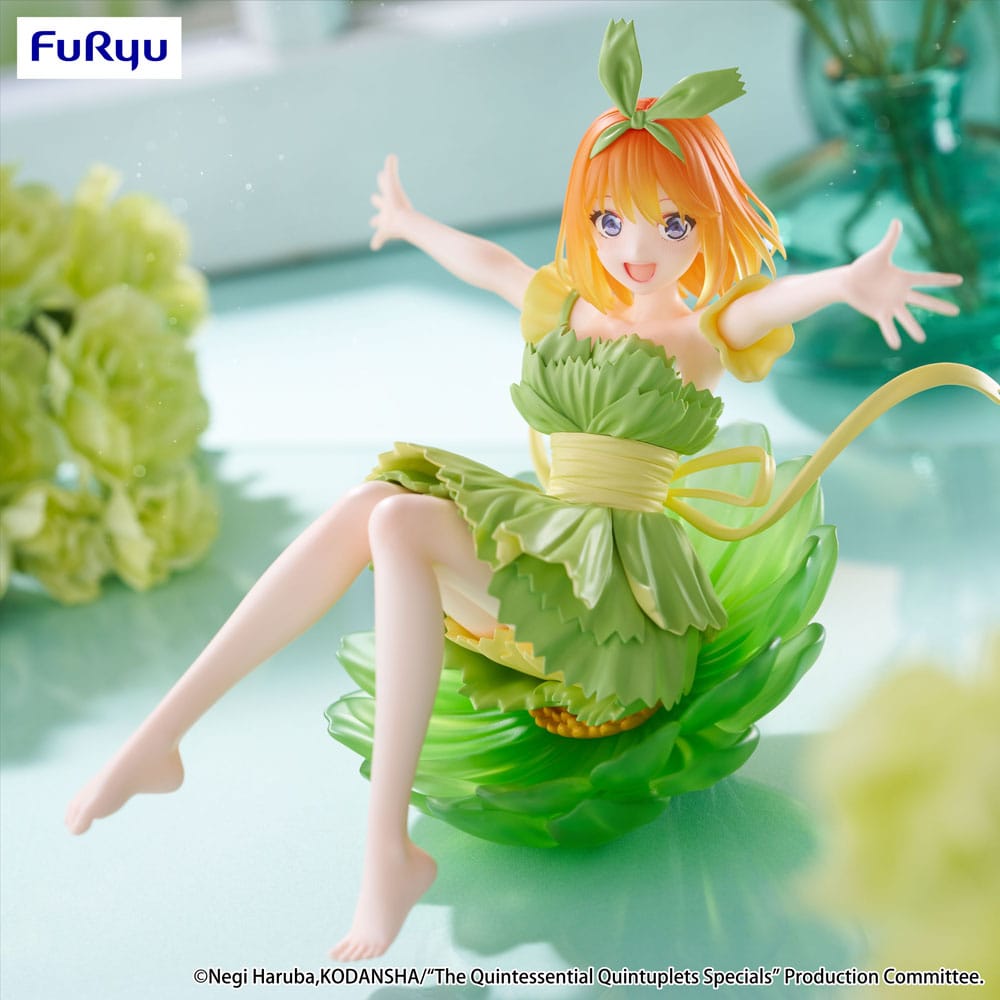 The Quintessential Quintuplets Specials Bloo-me! PVC Statue Nakano Yotsuba 11 cm Prizefiguren Yokina