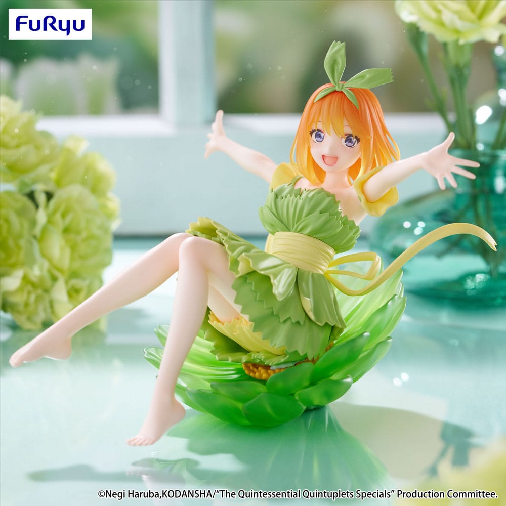 The Quintessential Quintuplets Specials Bloo-me! PVC Statue Nakano Yotsuba 11 cm Prizefiguren Yokina