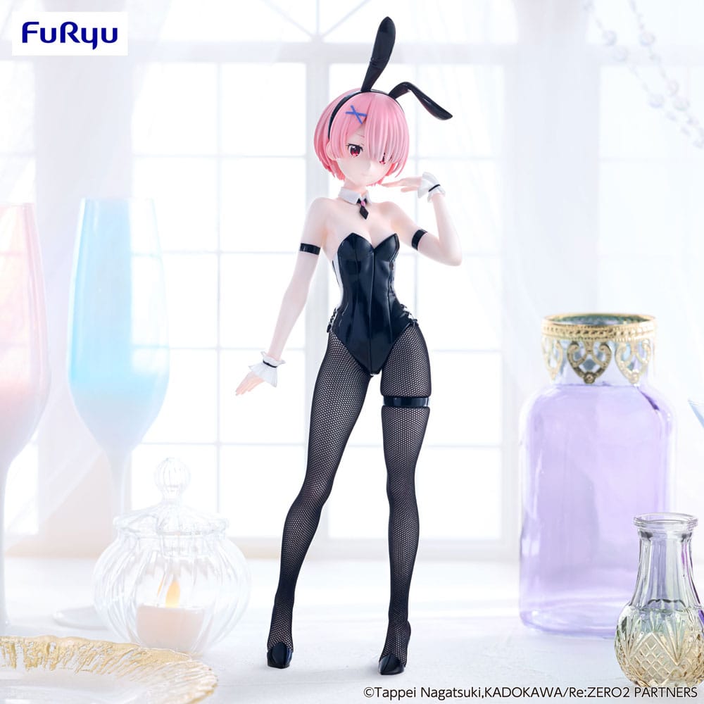 Re:Zero BiCute Bunnies PVC Statue Ram Bicolor Ver. 30 cm Prizefiguren Yokina