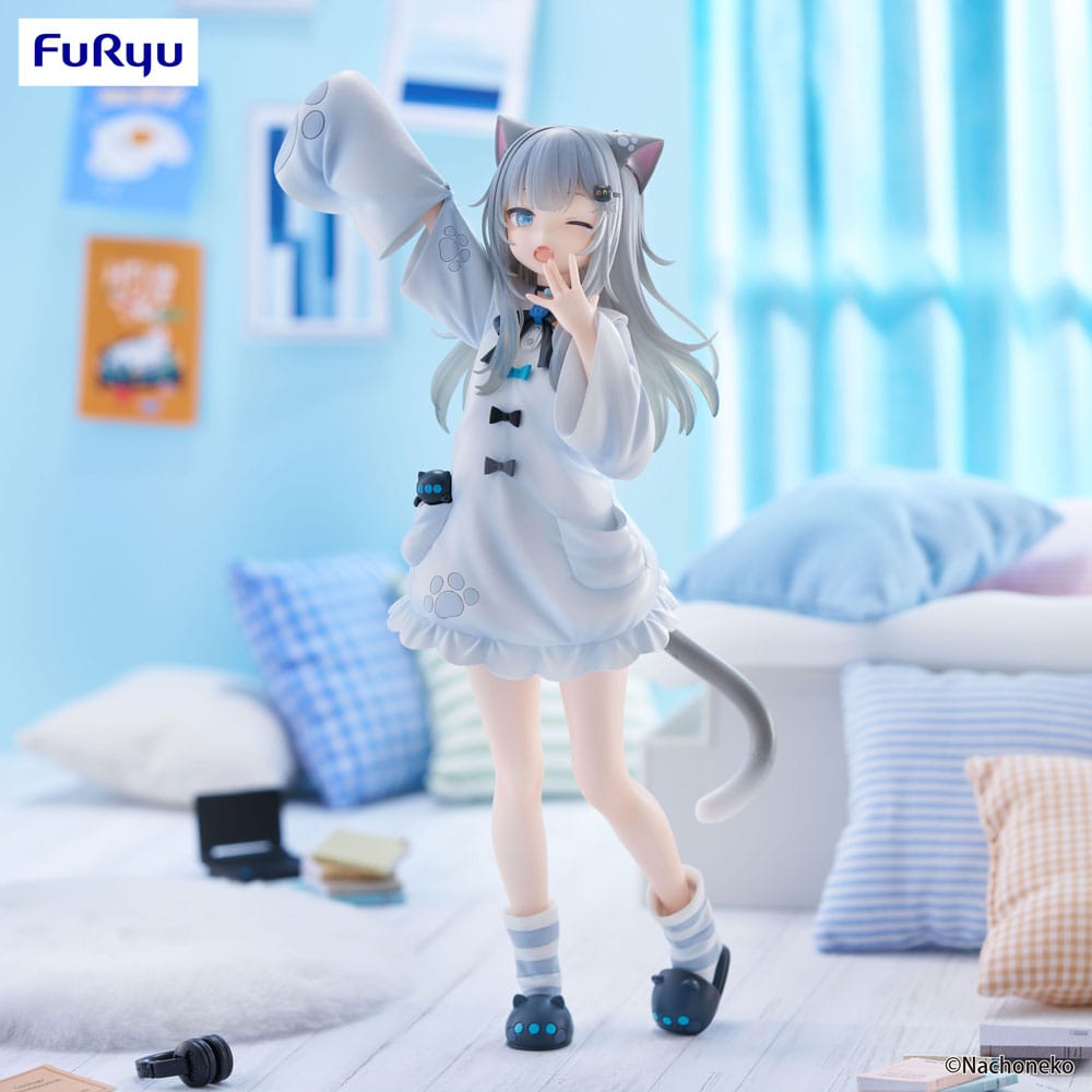 VTuber Trio-Try-iT PVC Statue Nachoneko 24 cm Prizefiguren Yokina