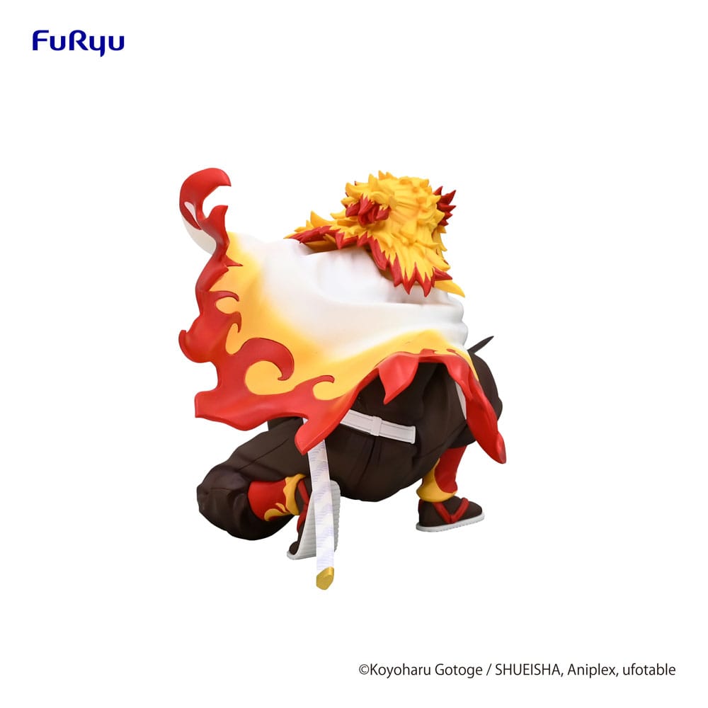 Demon Slayer: Kimetsu no Yaiba Noodle Stopper PVC Statue Rengoku Kyojuro Battle Ver. 10 cm Prizefiguren Yokina