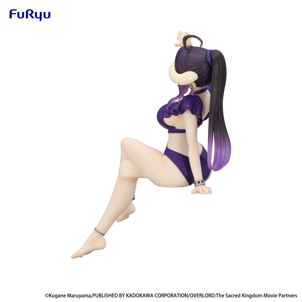 Overlord Noodle Stopper PVC Statue Albedo Swimsuit Dark Purple Color Ver. 16 cm Prizefiguren Yokina
