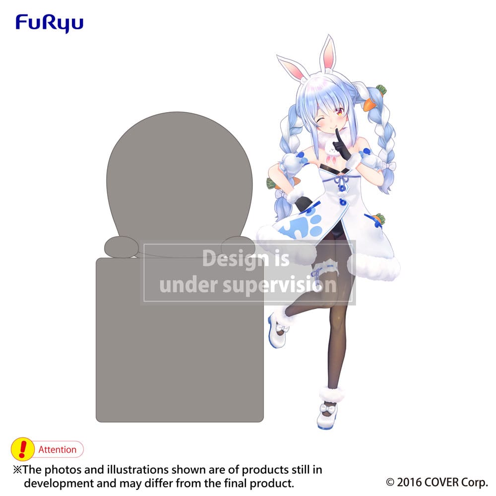 Hololive Production Hikkake PVC Statue Usada Pekora 10 cm Prizefiguren Yokina